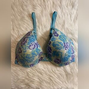 Floral Print Women's Bra